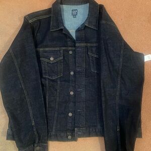 GAP Men's Dark Blue Denim Jacket